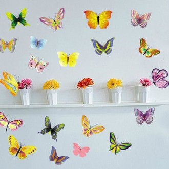 Beautiful Butterflies Wall Decal